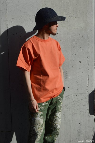 画像6: ＜40%OFF＞FilMelange（フィルメランジェ）ALDERSON（アルダーソン）"エアスピン天竺" / Orange（オレンジ）※サイズ5のみ (6)