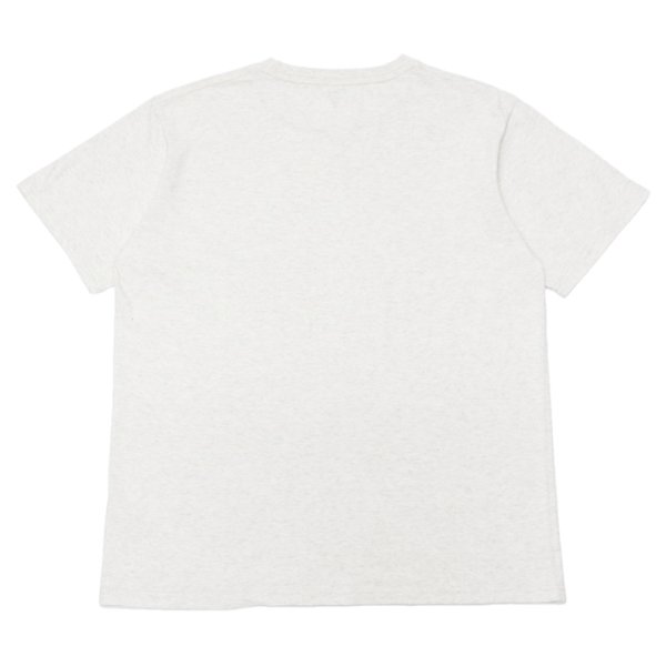 画像3: FilMelange(フィルメランジェ)DOS(ドス)"オーガニックラフィー天竺" / Snow Melange(杢ホワイト)・Black Navy(ブラックネイビー) (3)