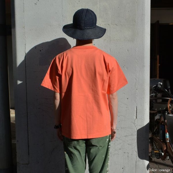 画像5: ＜40%OFF＞FilMelange（フィルメランジェ）ALDERSON（アルダーソン）"エアスピン天竺" / Orange（オレンジ）※サイズ5のみ (5)