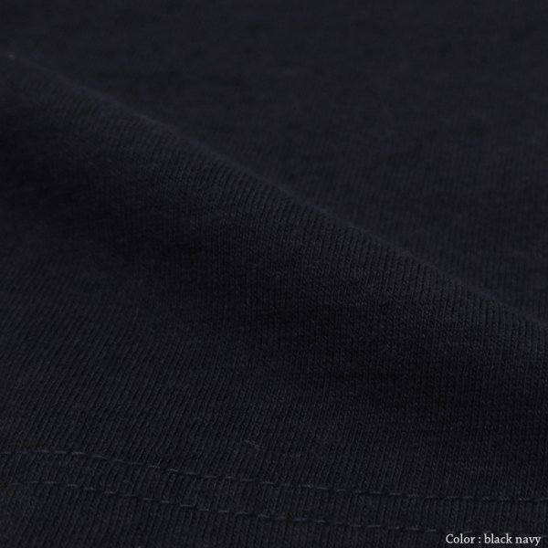 画像10: FilMelange(フィルメランジェ)DOS(ドス)"オーガニックラフィー天竺" / Snow Melange(杢ホワイト)・Black Navy(ブラックネイビー) (10)