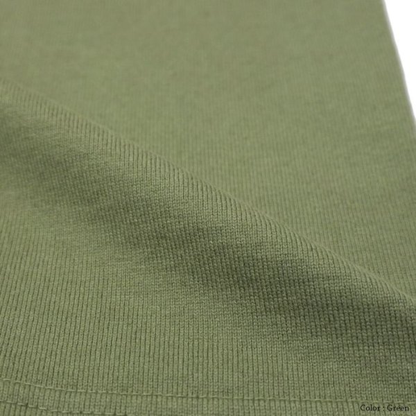 画像7: Nigel Cabourn(ナイジェル・ケーボン)9.5oz BASIC T-SHIRT(9.5ozベーシックTシャツ)/ Green(グリーン) (7)