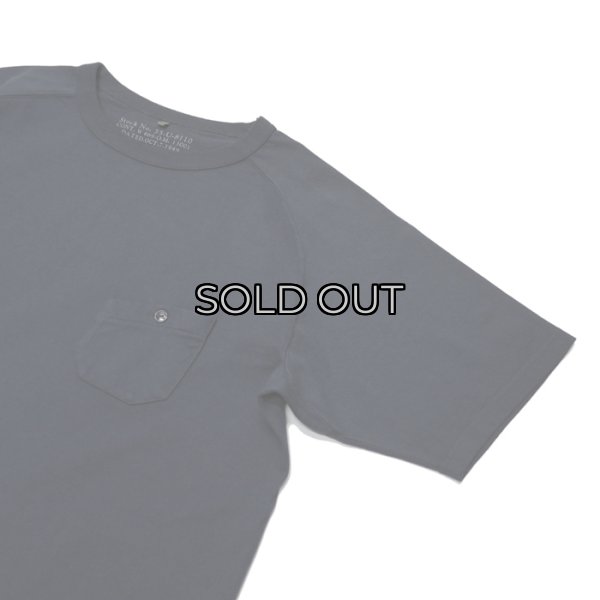 画像4: Nigel Cabourn（ナイジェル・ケーボン）9.5oz BASIC T-SHIRT（9.5ozベーシックTシャツ）/ Dark Navy（ダークネイビー）※サイズ52 (4)