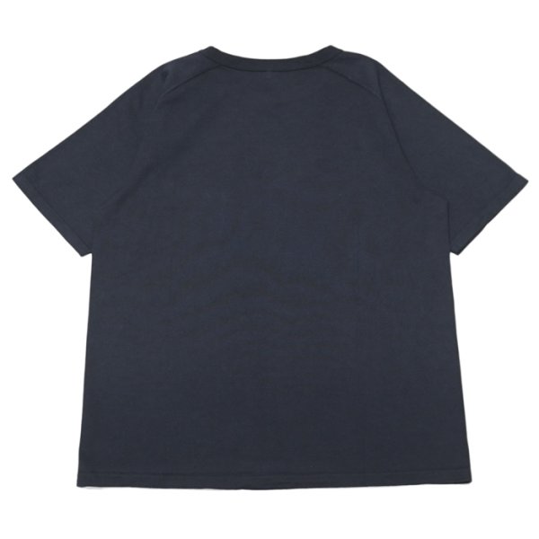 画像2: Nigel Cabourn(ナイジェル・ケーボン)9.5oz BASIC T-SHIRT(9.5ozベーシックTシャツ)/ Dark Navy(ダークネイビー)※サイズ52のみ (2)