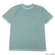 画像2: Good On（グッドオン）80's Ringer Tee（80'sリンガーTシャツ）"Reactive Dye"/G.Green（Gグリーン）・Black（ブラック） (2)