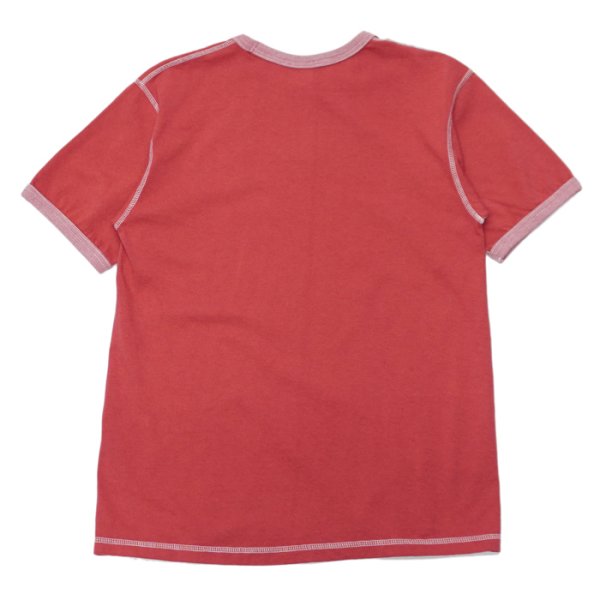 画像5: Good On(グッドオン)80's Ringer Tee(80'sリンガーTシャツ)"Reactive Dye" / Old Gold(オールドゴールド)・Flamingo(フラミンゴ) (5)