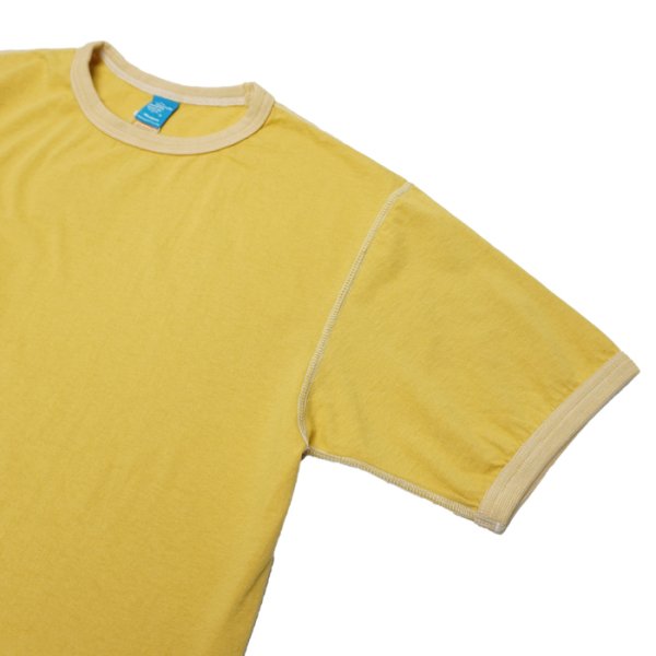 画像7: Good On(グッドオン)80's Ringer Tee(80'sリンガーTシャツ)"Reactive Dye" / Old Gold(オールドゴールド)・Flamingo(フラミンゴ) (7)