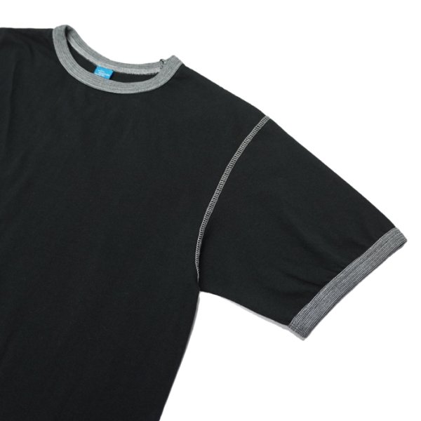 画像7: Good On(グッドオン)80's Ringer Tee(80'sリンガーTシャツ)"Reactive Dye" / G.Green(Gグリーン)・Black(ブラック) (7)