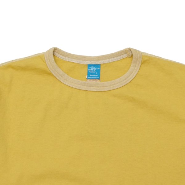 画像6: Good On(グッドオン)80's Ringer Tee(80'sリンガーTシャツ)"Reactive Dye" / Old Gold(オールドゴールド)・Flamingo(フラミンゴ) (6)