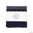 画像3: Post O'Alls（ポストオーバーオールズ）POST Bandana Hankie-original 1993 design-（ポスト・バンダナハンキー）Cotton Sheeting/Navy（ネイビー）・Charcoal（チャコールグレー）・White（ホワイト）※メール便発送可※ (3)