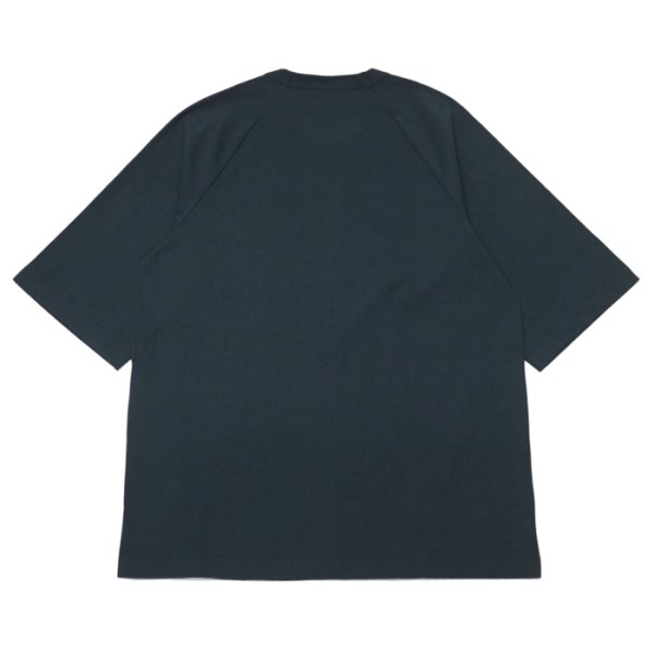 画像2: Champion（チャンピオン）T1011 Raglan Short Sleeve T-Shirt（ティーテンイレブンラグランショートスリーブTシャツ）"YALE" / Navy（ネイビー）※Mサイズのみ (2)