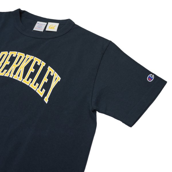 画像8: Champion（チャンピオン）T1011 US Print T-Shirt（ティーテンイレブンUSプリントTシャツ）"UC.BERKELEY・Made in USA" / White×Navy（ホワイト×ネイビー）・Navy（ネイビー）※Sサイズのみ (8)