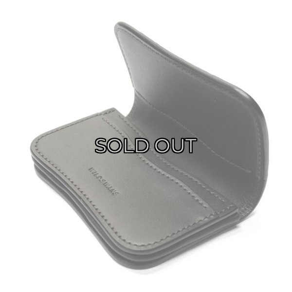 画像4: WILD SWANS（ワイルドスワンズ）GENERAL（ジェネラル）カードケース/ブラック"クロコダイル"×ブラック"イングリッシュブライドル" (4)