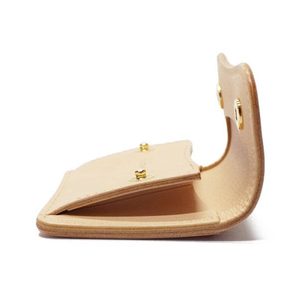 画像5: WILD SWANS(ワイルドスワンズ)TONGUE(タング)マルチコインケース"サドルプルアップ"/Natural(ナチュラル) (5)