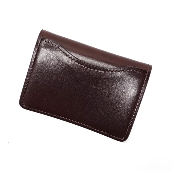 画像8: WILD SWANS（ワイルドスワンズ）TONGUE（タング）マルチコインケース"サドルプルアップ"/Choco（チョコ） (8)