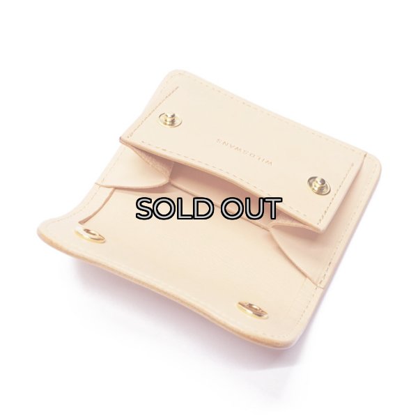 画像7: WILD SWANS（ワイルドスワンズ）TONGUE（タング）マルチコインケース"サドルプルアップ"/Natural（ナチュラル） (7)