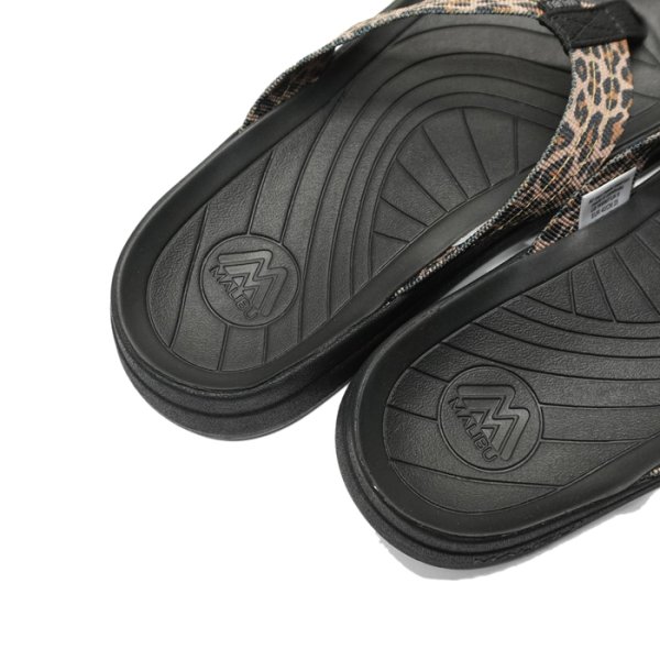 画像7: MALIBU SANDALS(マリブサンダルズ)SURFRIDER(サーフライダー)"POLYESTER" / Leopard×Black(レオパード×ブラック) (7)