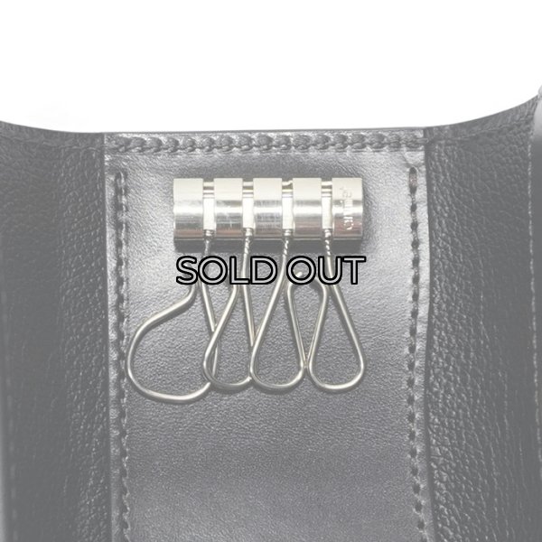 画像6: WILD SWANS(ワイルドスワンズ)DAKAR(ダカール)キーケース"クロコダイル"/Black(ブラック) (6)