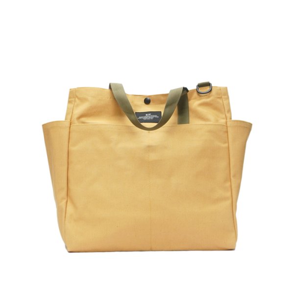 画像5: BAGSINPROGRESS×【PointUp10%11/10迄】Post O'Alls(バッグズインプログレス×ポストオーバーオールズ)Carry-all Beach Bag(キャリーオールビーチバッグ)Sunforger Cloth/Suntan(オレンジ系) (5)