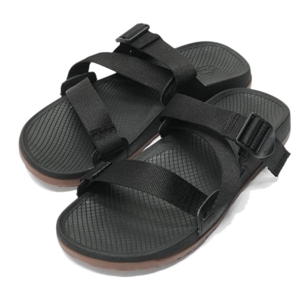 画像1: ＜30%OFF＞Chaco（チャコ）LOWDOWN SLIDE（ローダウンスライド）Men's / Black（ブラック） (1)