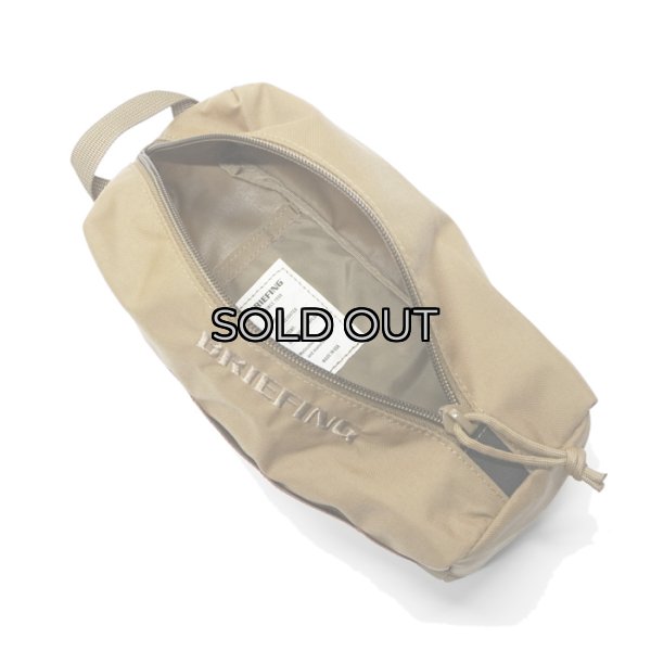 画像6: BRIEFING(ブリーフィング)FREIGHTER BOX POUCH "L"(フレイターボックスポーチL)/COYOTE(コヨーテ) (6)