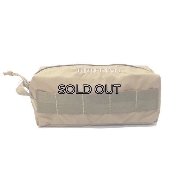 画像1: BRIEFING（ブリーフィング）FREIGHTER BOX POUCH "L"（フレイターボックスポーチL）/COYOTE（コヨーテ） (1)