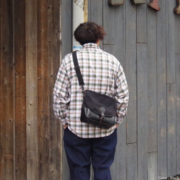 画像15: ARTS&CRAFTS（アーツアンドクラフツ）HUNTING SHOULDER"S"（ハンティングショルダーS）CORDURA SPAN/Black（ブラック） (15)
