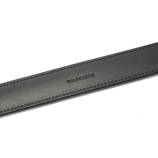 画像6: WILD SWANS（ワイルドスワンズ）PISA（ピサ）レザーベルト"PECOS（ペコス）"/Black（ブラック） (6)