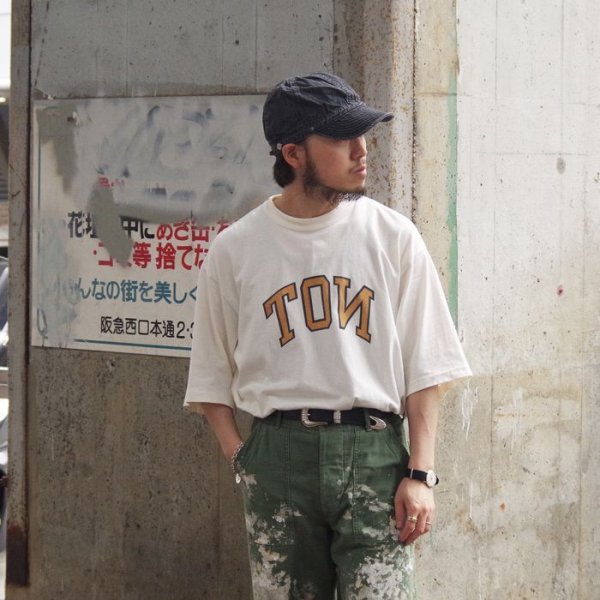 画像9: DECHO(デコー)STANDARD KOME CAP(スタンダードコメキャップ)"WASH" / Indigo(インディゴ)・Black(ブラック) (9)