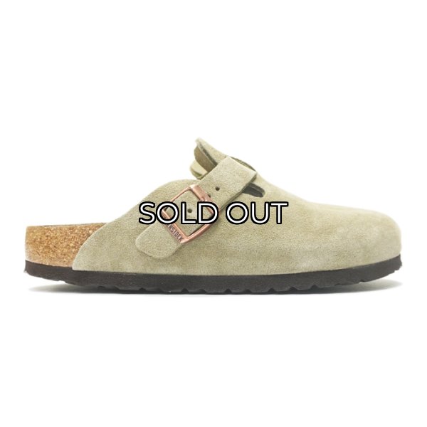 画像1: BIRKENSTOCK（ビルケンシュトック）BOSTON（ボストン）"Narrow Fit" / Taupe Suede（トープスエード） (1)