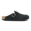 画像1: BIRKENSTOCK（ビルケンシュトック）BOSTON（ボストン）"Regular Fit" / Black Suede（ブラックスエード） (1)