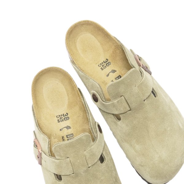 画像7: BIRKENSTOCK(ビルケンシュトック)BOSTON(ボストン)"Narrow Fit" / Taupe Suede(トープスエード) (7)