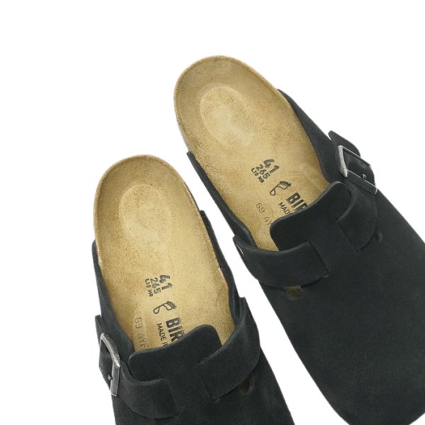 画像7: BIRKENSTOCK(ビルケンシュトック)BOSTON(ボストン)"Regular Fit" / Black Suede(ブラックスエード) (7)
