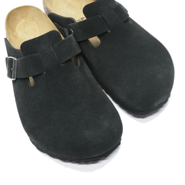 画像6: BIRKENSTOCK(ビルケンシュトック)BOSTON(ボストン)"Regular Fit" / Black Suede(ブラックスエード) (6)