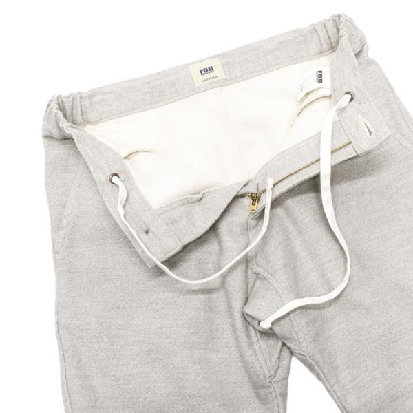 画像5: F.O.B FACTORY(エフオービーファクトリー)RELAX SWEAT PANTS(リラックススウェットパンツ)/ Lt.Grey(ライトグレー) (5)
