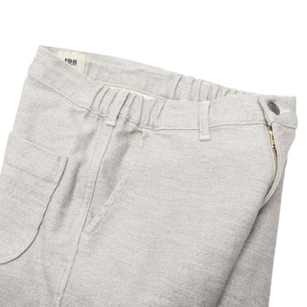 画像4: F.O.B FACTORY(エフオービーファクトリー)RELAX SWEAT PANTS(リラックススウェットパンツ)/ Lt.Grey(ライトグレー) (4)