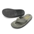 画像2: ISLAND SLIPPER（アイランドスリッパ）PB203 (レザートングサンダル・ブラックソール）"Suede" / Charcoal（チャコールグレー） (2)