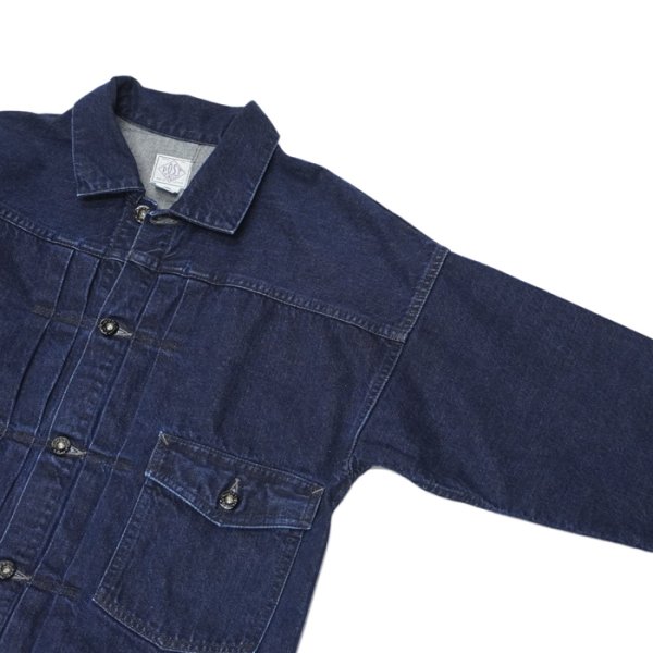 画像4: 【PointUp10%11/10迄】Post O'Alls(ポストオーバーオールズ)Ranchero(ランチェロ)"12oz Selvedge Deep Washed Denim:Limited Model"/ Indigo(インディゴ) (4)