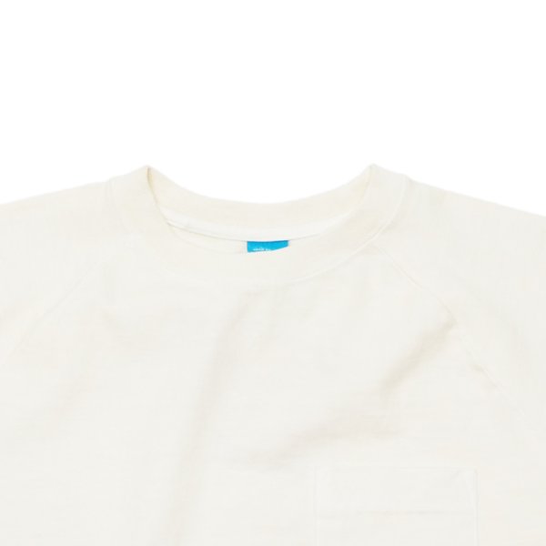 画像3: Good On(グッドオン)Short Sleeve Heavy Raglan Pocket Tee(ショートスリーブヘビーラグランポケットTシャツ)"Pigment Dye" / Natural(ナチュラル) (3)