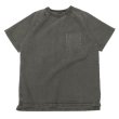 画像1: Good On（グッドオン）Short Sleeve Heavy Raglan Pocket Tee（ショートスリーブヘビーラグランポケットTシャツ）"Pigment Dye"/Black（ブラック） (1)