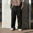 画像10: ENGINEERED GARMENTS（エンジニアードガーメンツ）Carlyle Pant（カーライルパンツ）Crest Flocked Jacquard/Black（ブラック） (10)