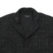 画像3:  ENGINEERED GARMENTS（エンジニアードガーメンツ）Loiter Jacket（ロイタージャケット）"Crest Flocked Jacquard" / Black（ブラック） (3)