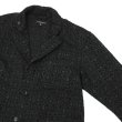 画像5:  ENGINEERED GARMENTS（エンジニアードガーメンツ）Loiter Jacket（ロイタージャケット）"Crest Flocked Jacquard" / Black（ブラック） (5)