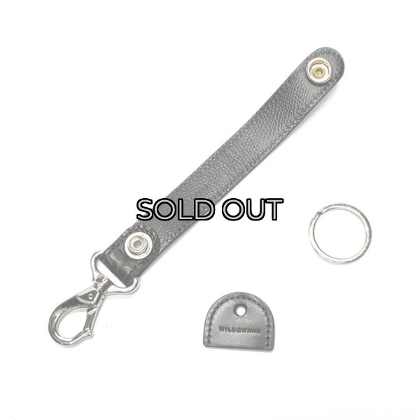 画像5: WILD SWANS（ワイルドスワンズ）BRANCHII（ブランチ2）キーホルダー/ブラック"クロコダイル"×ブラック"サドルプルアップ" (5)