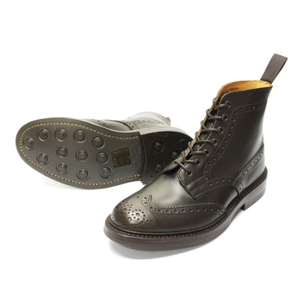 画像4: Tricker's(トリッカーズ)カントリーブローグブーツ(ダイナイトソール)/ Espresso Burnished(エスプレッソバーニッシュド) (4)