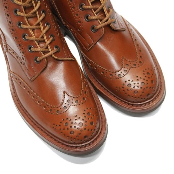 画像6: Tricker's(トリッカーズ)カントリーブローグブーツ(ダイナイトソール)/ Marron Antique(マロンアンティーク) (6)