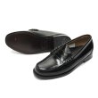 画像4: G.H.BASS（ジーエイチバス）LARSON MOC PENNY LOAFER（ラーソンモックペニーローファー）レザーソール/Black（ブラック） (4)