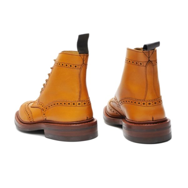 画像4: Tricker's(トリッカーズ)カントリーブローグブーツ(ダイナイトソール)/ Acorn Antique(エイコーンアンティーク) (4)