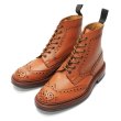 画像2: Tricker's（トリッカーズ）カントリーブローグブーツ（Malton）ダイナイトソール / C.Shade（シーシェイド） (2)
