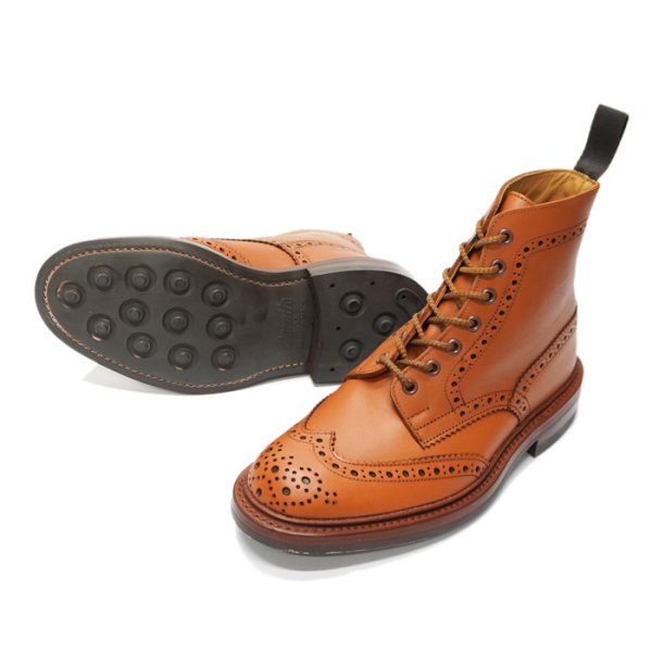 画像4: Tricker's(トリッカーズ)カントリーブローグブーツ(Malton)ダイナイトソール / C.Shade(シーシェイド) (4)