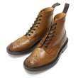 画像2: Tricker's（トリッカーズ）カントリーブローグブーツ（ダイナイトソール）/ Beechnut Burnished（ビーチナッツバーニッシュド） (2)